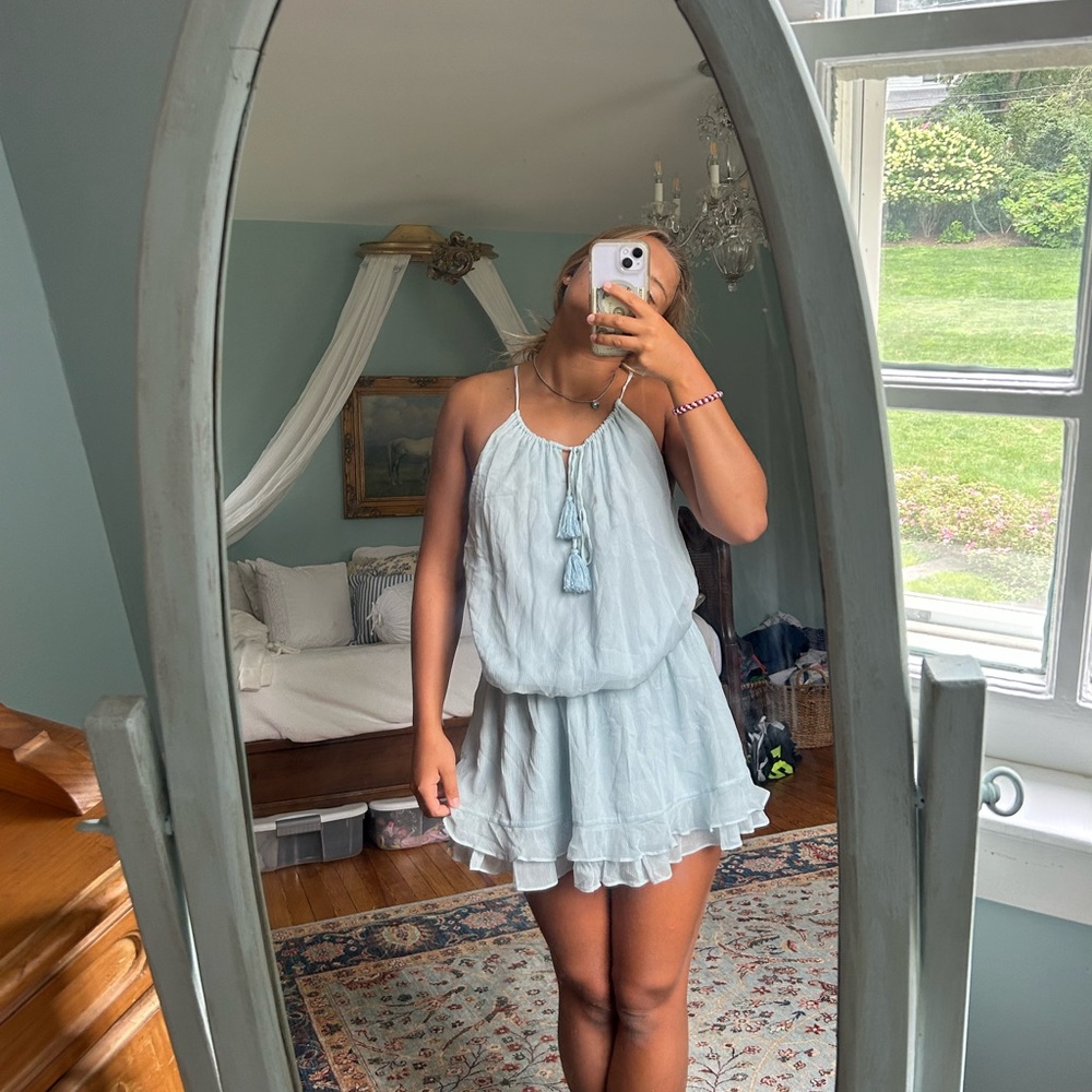 Baby Blue XS Mini Dress